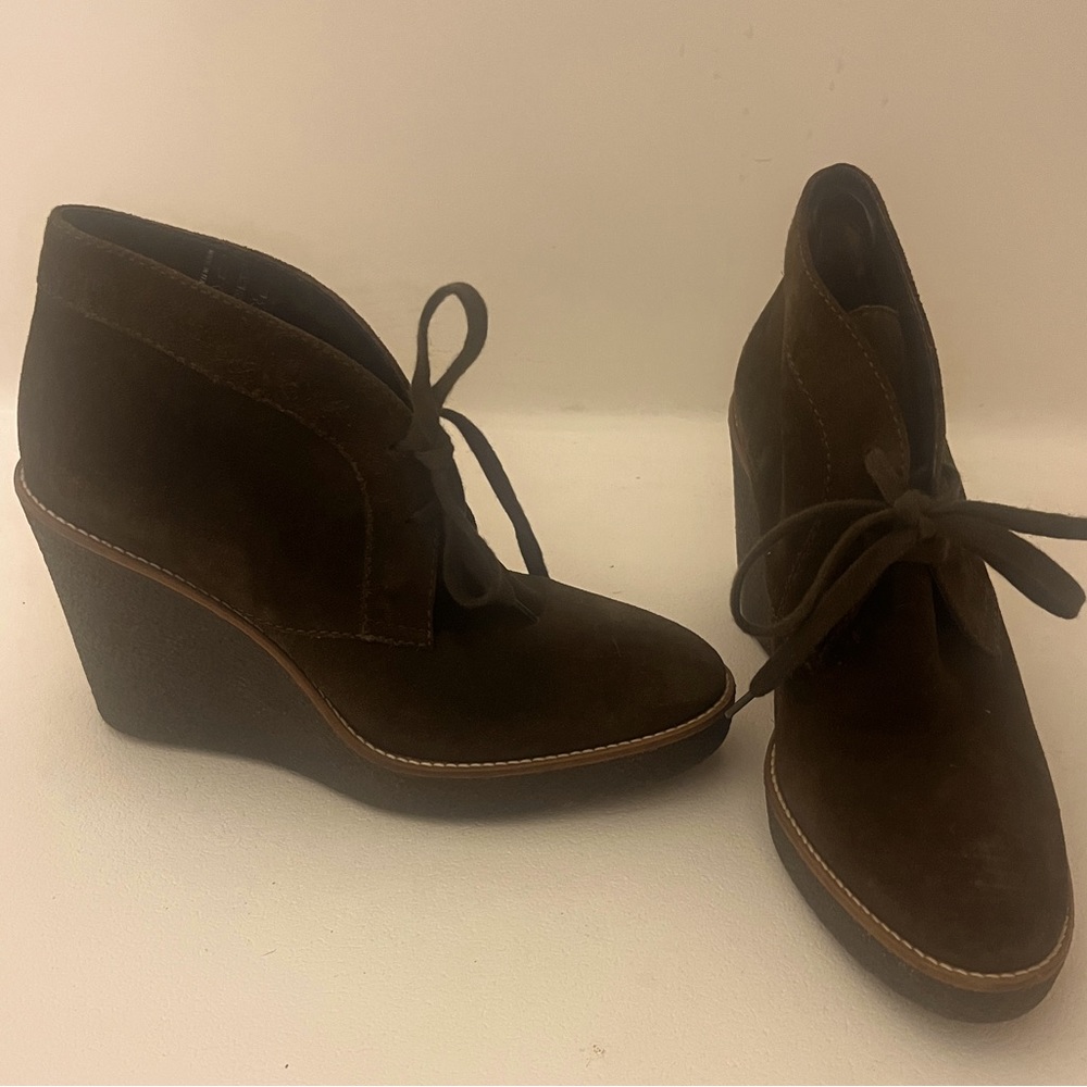 Aquatalia Vienna Wedge Booties